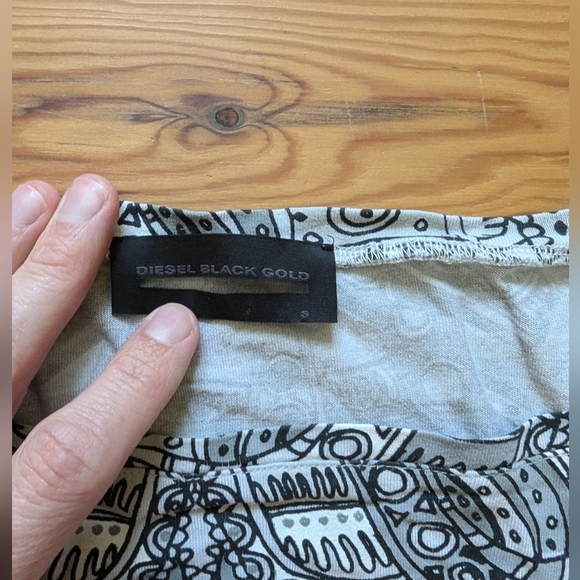 Diesel Black Gold - Artistic Tattoo T-shirt - Picture 4 of 4